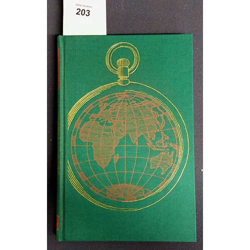 203 - Around The World in Eighty Days by Jules Verne - Folio Society 1984 - in Slipcase