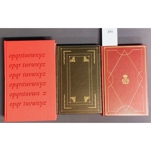 211 - 3 Folio Society Editions - William Hazlitt 