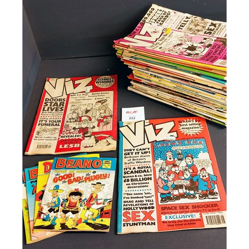 253 - Collection of Viz and Mad Comics