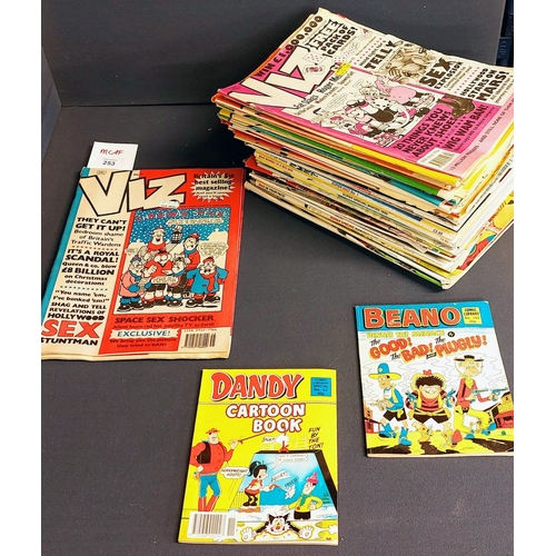 253 - Collection of Viz and Mad Comics