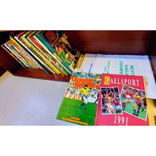 259 - Meath GAA Interest inc Large Collection of Match Programmes, Yearbooks, Annuals, Posters, Calendar e... 