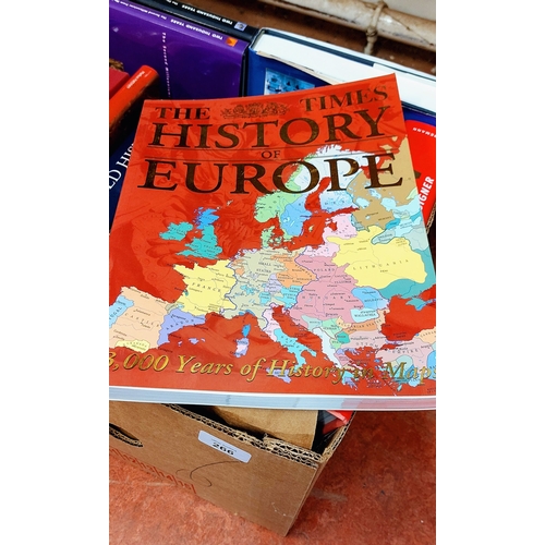 266 - Quality Box Lot of History Interest inc Chronicle of the 20th Century, History of the World etc