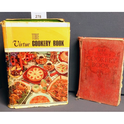 278 - Mrs Beetons Cookery Book & The Virtue Cookery Book