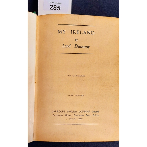 285 - 5 irish Interest inc Lord Dunsany 