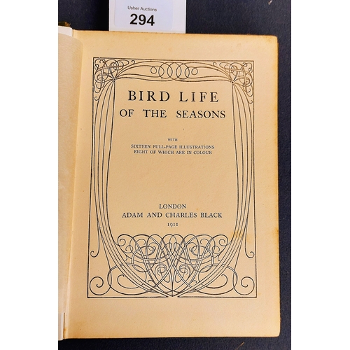 294 - Bird Life of the Seasons, Audubon's Birds & Medieval Birds by Janet Backhouse