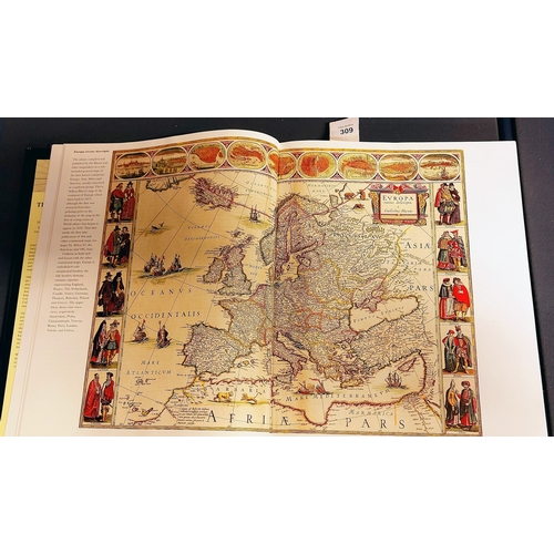 309 - Blaeu's The Grand Atlas of the 17th Century World, & Edward Gibbon's Atlas of the World in Slip Case