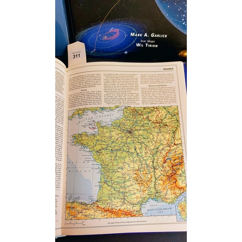 311 - 5 Hardback World, Geography and Universe Reference Atlas'