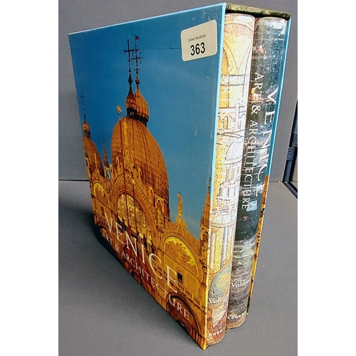 363 - Venice Art and Architecture - Vols I & II - Konemann - In Illustrated Presentation Slip Case