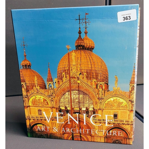 363 - Venice Art and Architecture - Vols I & II - Konemann - In Illustrated Presentation Slip Case