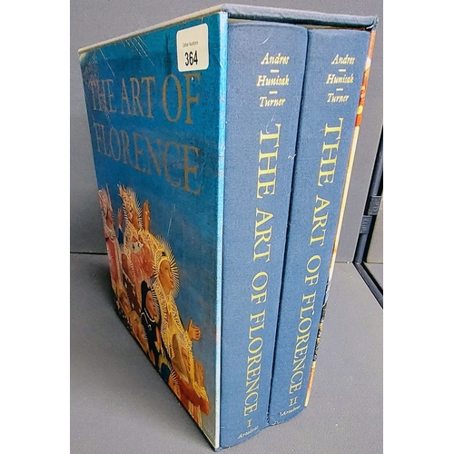 364 - The Art of Florence Vols I & II - Andres / Hunisak / Turner - In Illustrated Presentation Slip Case