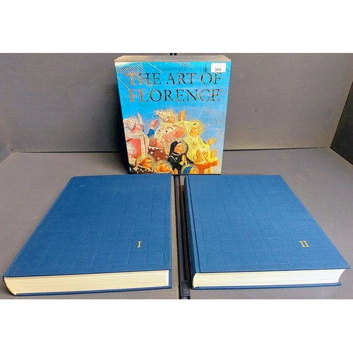 364 - The Art of Florence Vols I & II - Andres / Hunisak / Turner - In Illustrated Presentation Slip Case