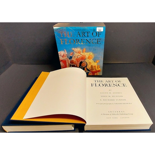 364 - The Art of Florence Vols I & II - Andres / Hunisak / Turner - In Illustrated Presentation Slip Case