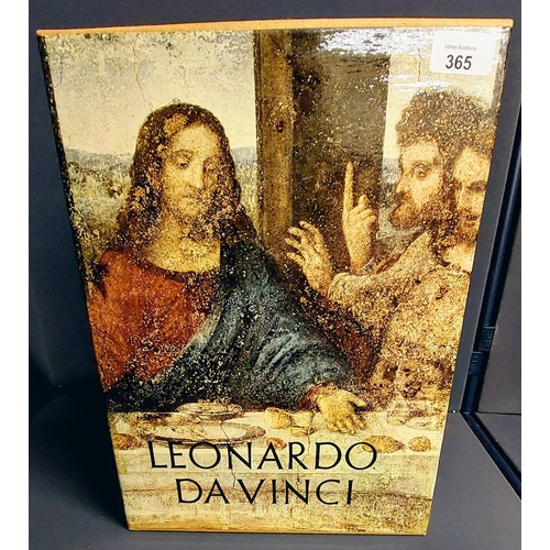 365 - Leonardo Da Vinci Vols I & II - Leisure Arts - In Illustrated Presentation Slip Case