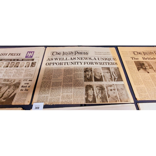 369 - The Irish Press - 50th Anniversary Editions