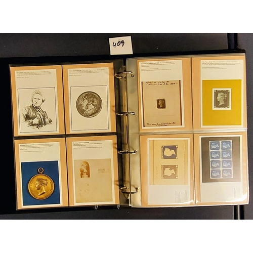 409 - 2 Books of Royal Mail First Day Covers inc New York, Johannesburg etc and National Postal Museum Pos... 