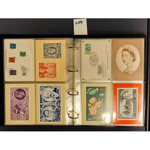 409 - 2 Books of Royal Mail First Day Covers inc New York, Johannesburg etc and National Postal Museum Pos... 