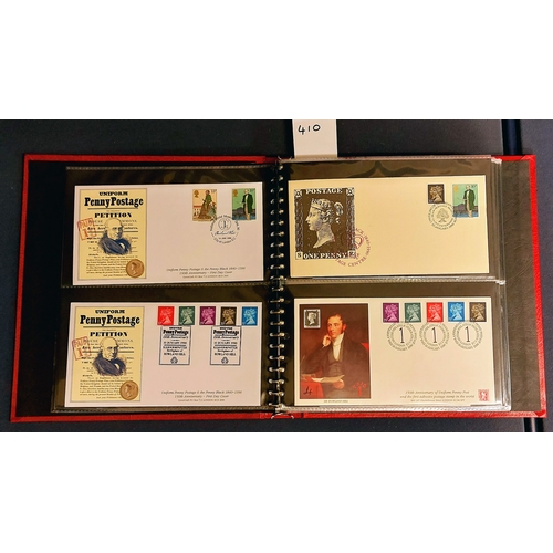 410 - 2 Books of First Day Covers inc British Penny Postage, Irish Dog Breeds, Irish Boats, Northern Irela... 