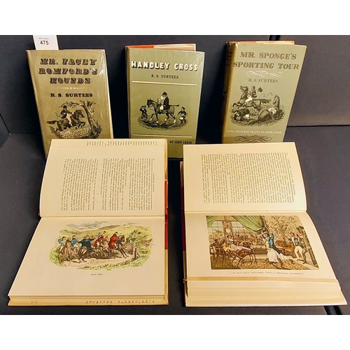 475 - 5 Volumes by RS Surtees with Hand Coloured Plates - inc 