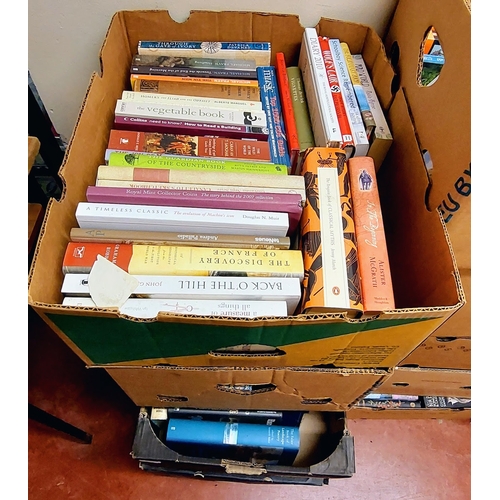 573 - 5 Good Boxes of Mixed Misc Books