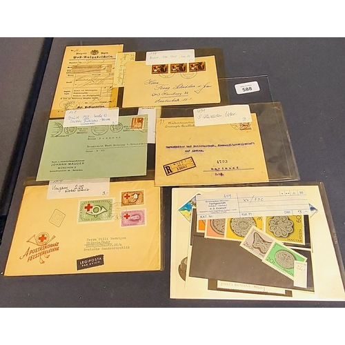 588 - Mixed Collection of World Ephemera & Postal History