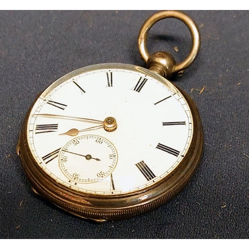 Silver Pocket Watch - Hallmarked London Silver 