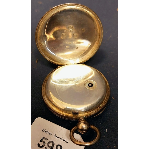 598 - Silver Pocket Watch - Hallmarked London Silver 