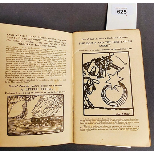 625 - Jack B. Yeats - His Pictorial & Dramatic Art by Ernest Marriott containing A Chart of Pirate Island ... 