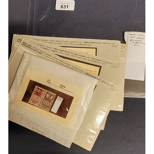 631 - Irish Machine Postmarked Envelopes / Overprints etc