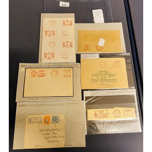 633 - Mixed Mostly Irish Postal History etc