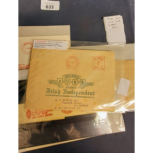 633 - Mixed Mostly Irish Postal History etc