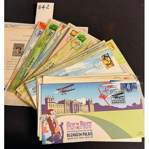 642 - Lot of First Day Covers - Mainly Flight Related with Some Being Signed