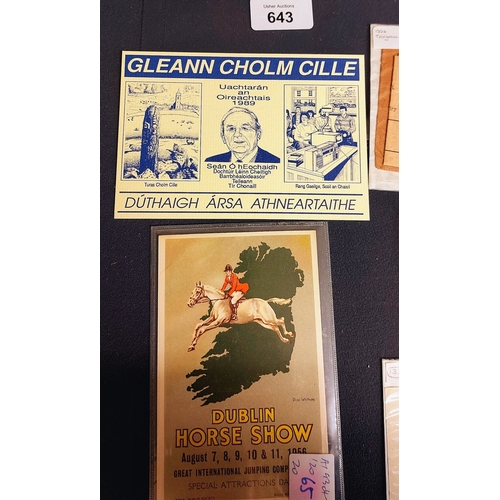 643 - Mixed Irish Postcards & Telegraphs