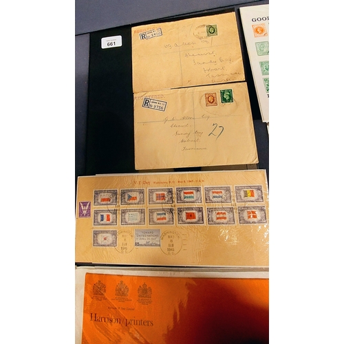 661 - Mixed Lot of World Airmail First Day Covers etc