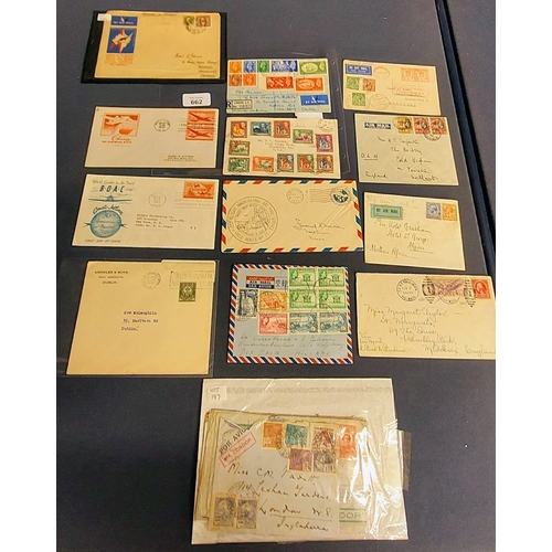 662 - Mixed Collection of World Airmail First Day Covers etc