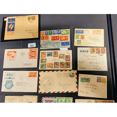 662 - Mixed Collection of World Airmail First Day Covers etc