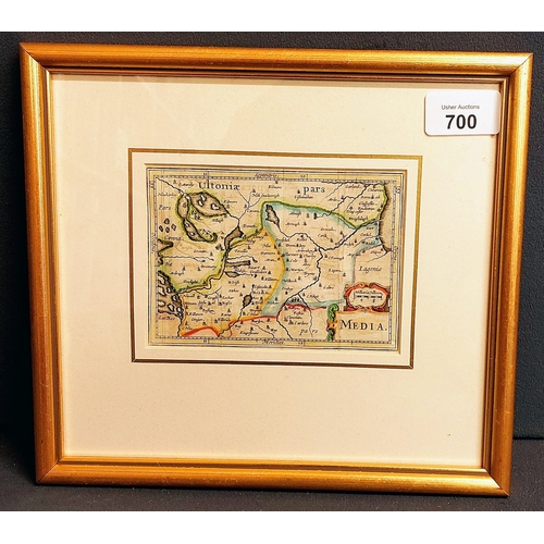 700 - Framed Map of Meath / Westmeath