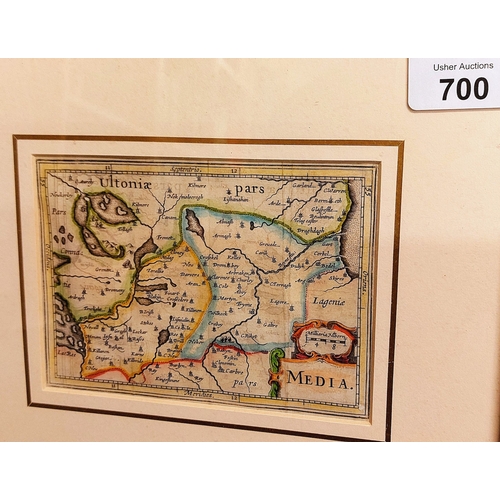 700 - Framed Map of Meath / Westmeath