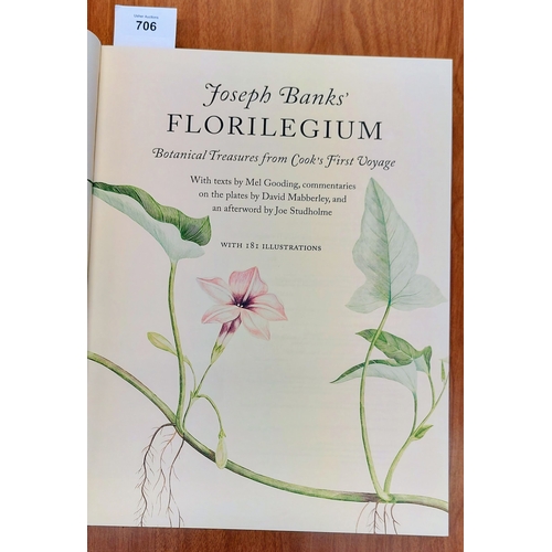 706 - Joseph Banks' Florilegium by Mel Godding. Illustrated by David Mabberley