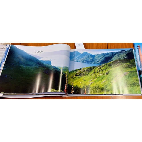 711 - Wonders of the World & Mountains A Panoramic Vision - Large Volume Pictorials