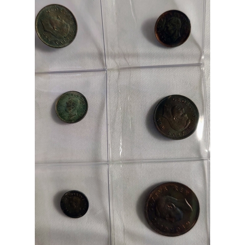 962A - Collection of 1952 South African Coins - Inc 
5 Shillings - George VI Cape Town Anniversary