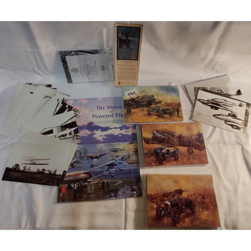 986 - Lot of Aviation Cards and Postcards