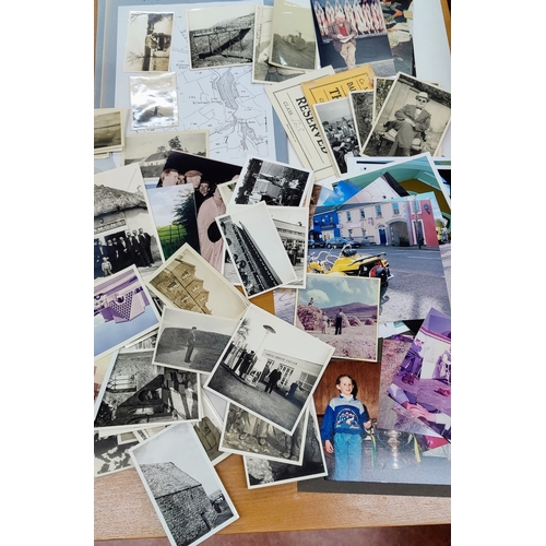 733 - Box Lot of Misc Vintage Photographs inc Many Vintage Irish & Local Meath / Cavan etc