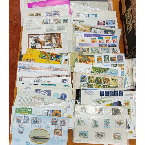 734 - Box Lot of Misc First Day Covers etc