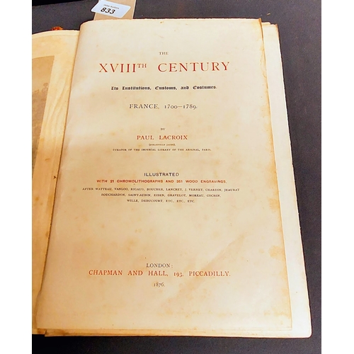 833 - OurNoble and Gentle Families of Royal Descent Vol II by Joseph Foster 1887 & The 18th Century its In... 