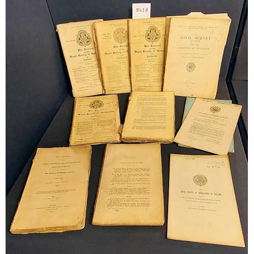 841A - Collection Mainly The Journal of the Royal Society of Antiquaries of Ireland Late 1800s & Early 1900... 