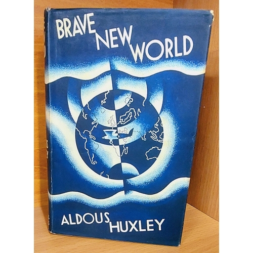 613 - Brave New World by Aldous Huxley - 1st Edition 1932 - Good Condition with Dust Jacket