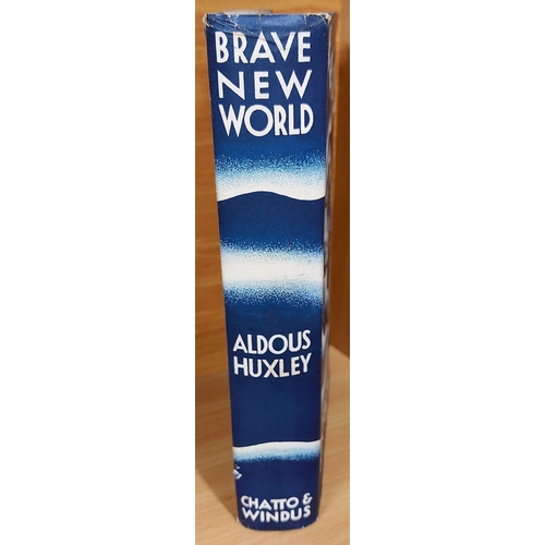 613 - Brave New World by Aldous Huxley - 1st Edition 1932 - Good Condition with Dust Jacket