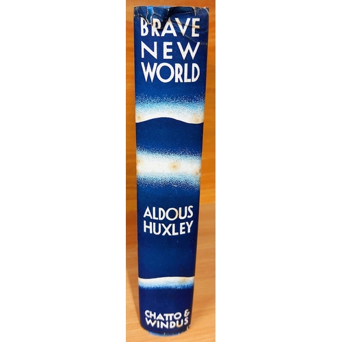 621 - Brave New World by Aldous Huxley - 1st Edition 1932 with Dust Jacket