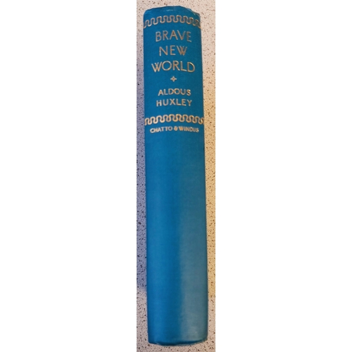 621 - Brave New World by Aldous Huxley - 1st Edition 1932 with Dust Jacket