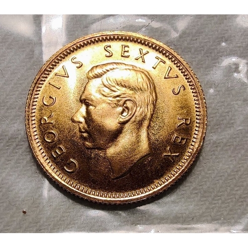 994 - 1952 £1/2 South Africa George VI Gold Coin